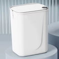 thumbnail image 4 of Contenedor Basura Con Sensor Automático Gran Capacidad 20 L Suministros Baño (blanco), 4 of 8