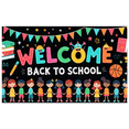 thumbnail image 3 of Colorful Design Back to School Banner Educational Theme Welcome Decoration for Classroom Decor School Event Kids Party, 3 of 4