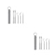 thumbnail image 2 of Injueey Palillo de Limpieza de de viaje Selección Barbacoa Fruta Tenedor Reutilizable Lavable Multifuncional Flosser Flosser con 5PCS 2piezas Injueey  CBP259788, 2 of 6