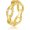Twisted and Chain Link, variant on Gold Chain Link Rings for Women, Non-Tarnish Stainless Steel Rings with 18K Gold Plated, Statement Stackable Jewelry for Women