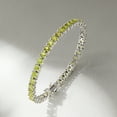 thumbnail image 2 of Ross-Simons 12.00 ct. t.w. Peridot Tennis Bracelet in Sterling Silver, Women's, Adult, 2 of 5