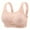 Hot Pink, variant on Kaemgyyd Women's Full Coverage Bras Embroidery No Underwire Padded Lace Bra Plus Size Adjustable Strap Lift up Bras