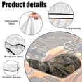thumbnail image 6 of XYZCANDO Gray Camo Hunting ATV Waterproof Seat Cover Comfort Removable Motorcycle Protection Accessories Elastic Fabric for Polaris Sportsman Polaris Scrambler Honda Rancher, 6 of 7