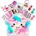thumbnail image 1 of Set de maquillaje para niñas, kit de cosméticos lavables, juguetes de maquillaje reales para niños de 4, 5, 6, 7, 8, 9 y 10 años, 1 of 5