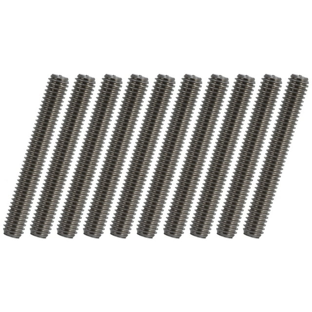 Rod Bar Studs, Wearable High Hardness High Speed Full Threaded Screws Durable For Intelligent Machinery For Engineering Equipment