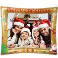 thumbnail image 2 of Marco inflable de Feliz Navidad, marco para selfies, accesorios divertidos para fotomatón, Papá Noel, juegos familiares de Navidad, suministros para recuerdos de fiesta, 2 of 5