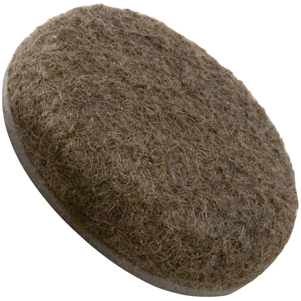 Super Sliders 1" Secure Grip Formed Felt Furniture Movers, Brown (20 Pack)