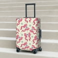 thumbnail image 6 of Gukieu Bow With Sugar Skull Print Suitcase Protective Cover, Elastic Zipper Buckle Suitcase Protective Cover, Suitable for Travel, Business Trip-Large, 6 of 7