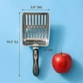 thumbnail image 5 of Cat Litter Scoop, Heavy Duty Metal Litter Scoop, Stainless Steel Scoop for Cats, Silver, 5 of 7