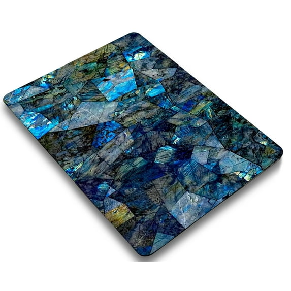 KSK KAISHEK Plastic Hard Protective Shell Case Cover Only Compatible 2012 2013 2014 2015 Release Old MacBook Pro 15 inchs No Touch + Black Keyboard Cover Model: A1398 Marble 48_2