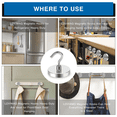 thumbnail image 7 of KNE36 Strong Magnetic Hook Free Punch No Trace Magnetic Hook Household Refrigerator Magnetic Hook, 7 of 7