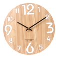 thumbnail image 2 of Reloj tridimensional BLESIY a batería de pared para la decoración del hogar Reloj de pared de madera, 2 of 7