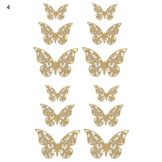  13PCS Love Lip Butterfly Small Size Iron On Decals