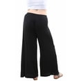 thumbnail image 3 of 24/7 Comfort PlusWomen's Plus Wide-Leg Palazzo Pants, 3 of 3