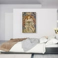thumbnail image 2 of ARTCANVAS Champenois Imprimeur-Editeur - Blue 1897 Canvas Art Print by Alphonse Mucha - Size: 40" x 26" (1.50" Deep), 2 of 9
