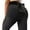 Black, variant on Women's High Waist Yoga Pants Tummy Control Slimming Booty Leggings Workout Running Butt Lift Tights with Bow Hot Pink XL