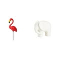 thumbnail image 1 of Figura de pájaro , escultura, adorno de jardín, estaca de animal, colección, arte de hadas, flamenco, estatua de cerámica, almohadillas colecc, 1 of 8
