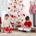 thumbnail image 4 of Árbol de Navidad Best Choice Products Blanco 2,3 m Con Luces, 4 of 8