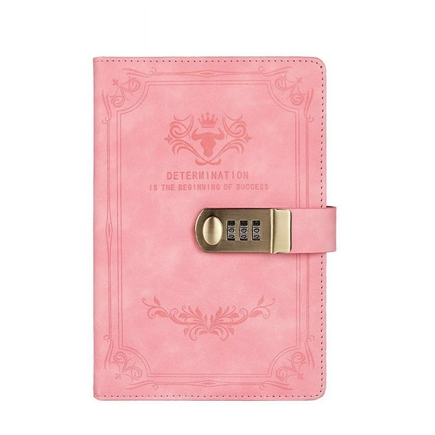 Diario para niña con candado - Diario con candado con combinación de ...