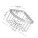 thumbnail image 2 of unbranded Organizador Para Fregadero De Cocina Con Ventosas Soporte Para Esponjas Acero Inoxidable Plateado, 2 of 6