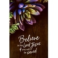 thumbnail image 1 of Plaque-Organic Brights-Believe In The Lord (6" x 9"), 1 of 2