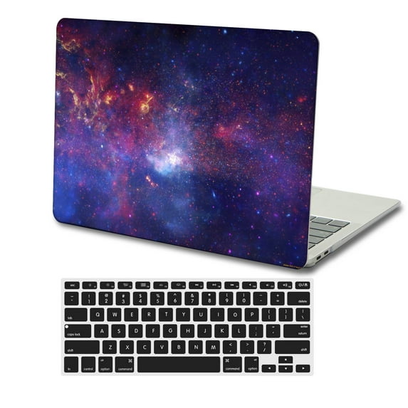 KSK KAISHEK Hard Protective Shell Case Cover for MacBook Pro 15"( Retina Display, 2019 2018 2017 2016) + Black Keyboard Cover Model A1990&A1707 Galaxy A 0735