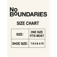 thumbnail image 4 of No Boundaries Slipper Socks, 2-Pack, Women's One Size, 4 of 6