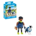 thumbnail image 1 of Set de Juego Playmobil Corredor con Border Collie 71740, 1 of 4