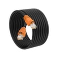 thumbnail image 1 of Cat6 Outdoor Ethernet Cable (75FT) CCA Copper Clad, Direct Burial, In-Ground, UV Jacket, POE, Cat 6 Weatherproof Cable, Compatible with Personal Computer, Outdoor Networking Equipment, 1 of 5