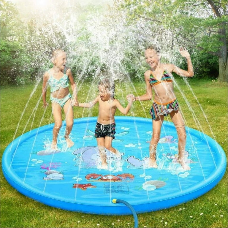 Children Play Spray Mat 100/170cm Beach Inflatable Water Children Play Spray Mat 100/170cm Beach Inflatable Water