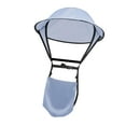 thumbnail image 3 of Sombrero para el sol, gorra de pesca plegable portátil para exteriores, jardinería, senderismo, pesca y playa., 3 of 8