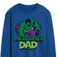 thumbnail image 3 of Marvel - Incredible Dad Hulk - Men's Long Sleeve Tee, 3 of 5