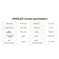 thumbnail image 4 of ESP32-S3 AMOLED 1.91 Inch Touch Screen Development Board Dual-Core Supports 2.4GHz Wi-Fi Bluetooth Development Board, 4 of 7