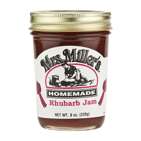Rhubarb Jam - Mrs. Miller's Rhubarb Jam 8 oz. (3 Jars)