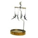 thumbnail image 3 of Portavelas rotatorio,Portavelas giratorio Bandeja Candelabro giratorio,Portavelas para Velas de Pilar Candelabros,Centro de mesa de decoración de portavelas de tarro cónico,Luces de té, 3 of 9