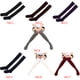 thumbnail image 4 of Minnieouse 1 par de medias de punto sexy para mujer, calcetines largos a rayas para mujer, medias altas hasta el muslo, calcetines cálidos para mujer por Ropa, zapatos y accesorios Miscelánea negro Minnieouse PS13357-01, 4 of 6