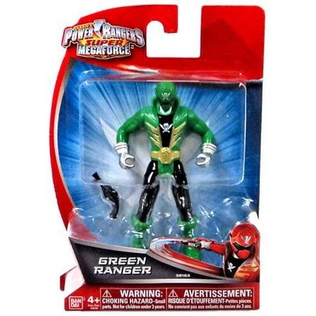 Power Rangers Super Megaforce Green Ranger Action Figure - Walmart.com