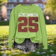 thumbnail image 2 of Sentmoon Vêtements pour Femmes Automne et Hiver T-Shirt à Manches Longues Raglan Col Rond Imprimé Mode pour Activités Extérieures et Randonnée Vert Armée G, 2 of 7