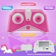 thumbnail image 6 of UQN Unicorn Toys for Girls Age 3-6, Remote Control Stunt Cars Toys for Girls, RC Cars for Kids with LED Light, Birthday Gift Toys for Girls Toddlers 3 4 5 6, 6 of 9