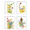 Garden Enchantment, variant on Fravessi Blank Greetings Cards Assortment, Floral Set of 8 Cards & Envelopes