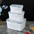 thumbnail image 4 of Wholesale Large White Rectangular Food-Grade Storage Box with Dual-Layer Compartments, Airtight Seal & Transparent Design – Ideal for Commercial Kitchens, Restaurants, Grocery Stores & Gifting, 4 of 6
