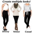 thumbnail image 2 of MISS MOLY Womens High Waisted Leggings Tummy Control Contouring Pants Slimming Tights Butt Lifter, 2 of 6
