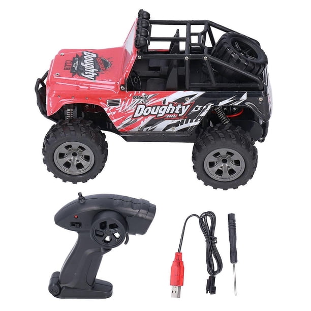 Remote Control Cars 2.4G Wireless Vacuum Wheels Direction Control Rechargeable Remote Control TruckRed