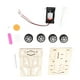 thumbnail image 4 of Kit de Bricolaje de Carreras de Madera Kit de Juguete para Niños Kit de Bricolaje Eléctrico de Madera de Madera para Niños Invenciones de Ciencia y Tecnología de la Tecnología, 4 of 7