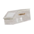 thumbnail image 3 of Organizador de gorras de béisbol, caja de almacenamiento para armario, ahorra espacio, regalos multifuncionales. Beige, 3 of 9