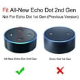 thumbnail image 2 of Protective Case for Amazon Echo Dot (Fits all-new Echo Dot 2nd Generation Only) - Premium Vegan Leather Cover Sleeve Skin (Camouflage Black), 2 of 5