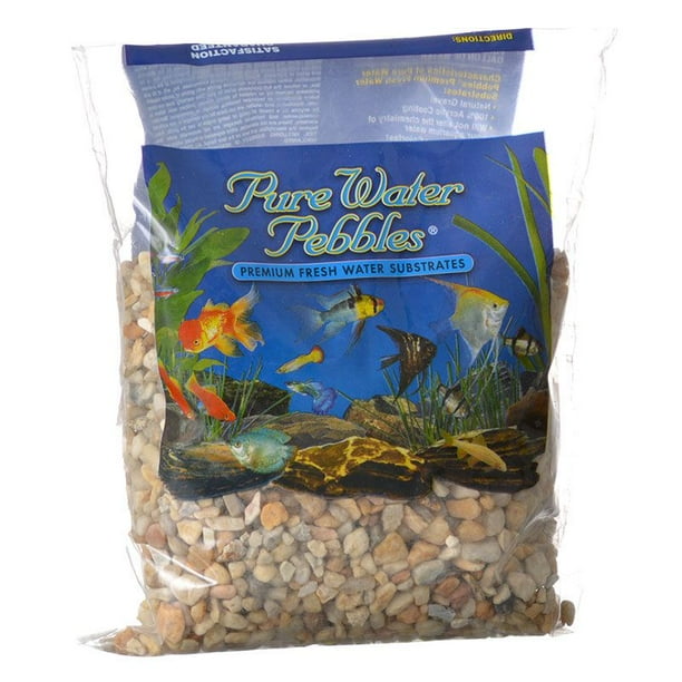 Pure Water Pebbles Aquarium Gravel Carolina 2 lbs (Grain Size 3.16.3