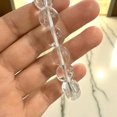 thumbnail image 2 of Clear Quartz Bracelet 12 mm with Adjustable Strings, 2 of 4