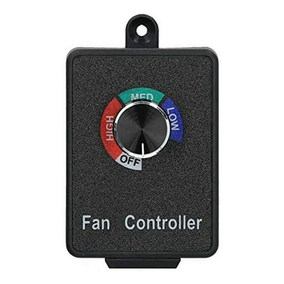 120V Stepless Speed Controller, Governor Pointer Display Fit for Fans Lights Power Tools, Motor Equipment US Plug