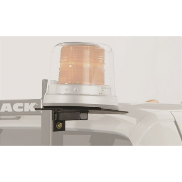BackRack Headache Rack Light Mount 91003 Use on BackRack Model Racks; Octagon Shaped; Black; Without Light